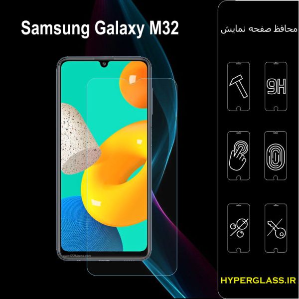 گلس محافظ صفحه نمایش نانو بلک اورجینال گوشی سامسونگ Samsung M32