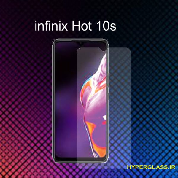گلس محافظ صفحه نمایش نانو بلک اورجینال گوشی اینفینیکس Infinix Hot 10s