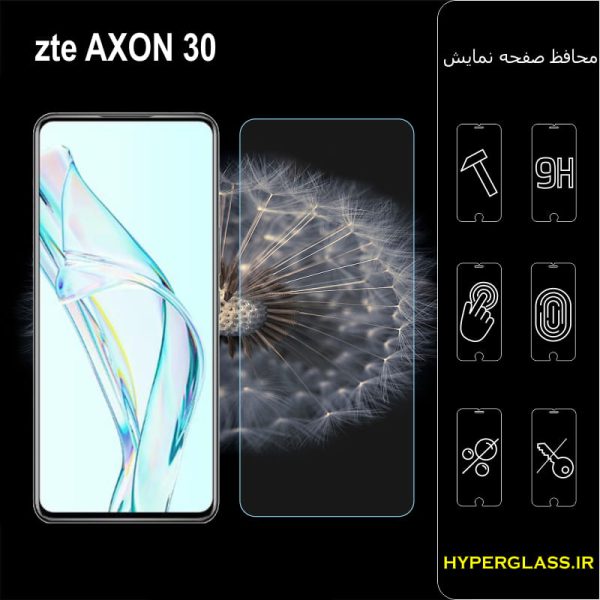 گلس گوشی axon30