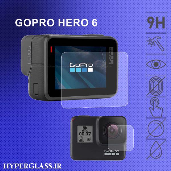 محافظ صفحه نمایش و لنز GoPro Hero 6