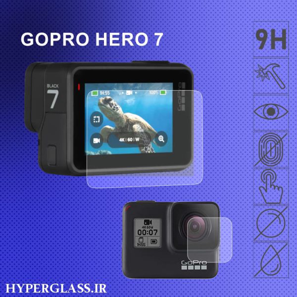 محافظ صفحه نمایش و لنز گوپرو GoPro Hero 7