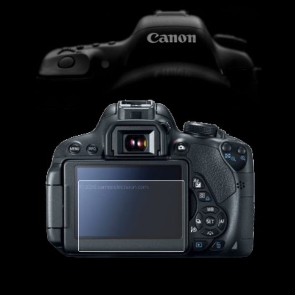 گلس محافظ صفحه نمایش دوربین کانن Canon EOS 700D