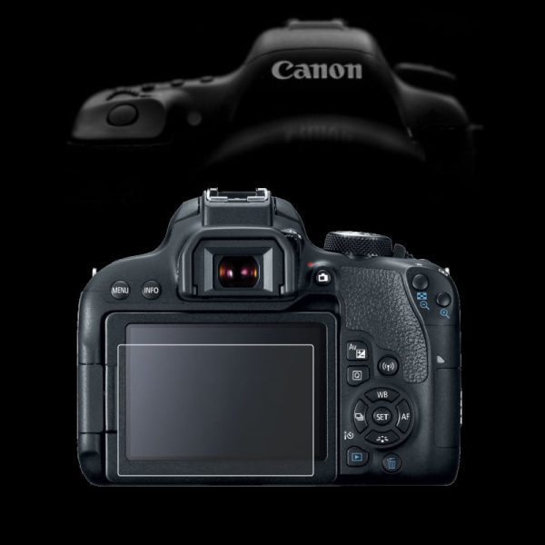 گلس محافظ صفحه نمایش دوربین کانن Canon EOS 800D