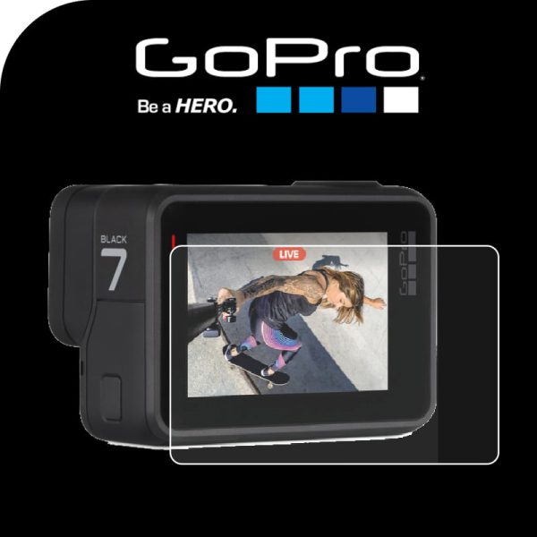 GoPro Hero 7 گلس محافظ صفحه نمایش و لنز گوپرو هیرو 7