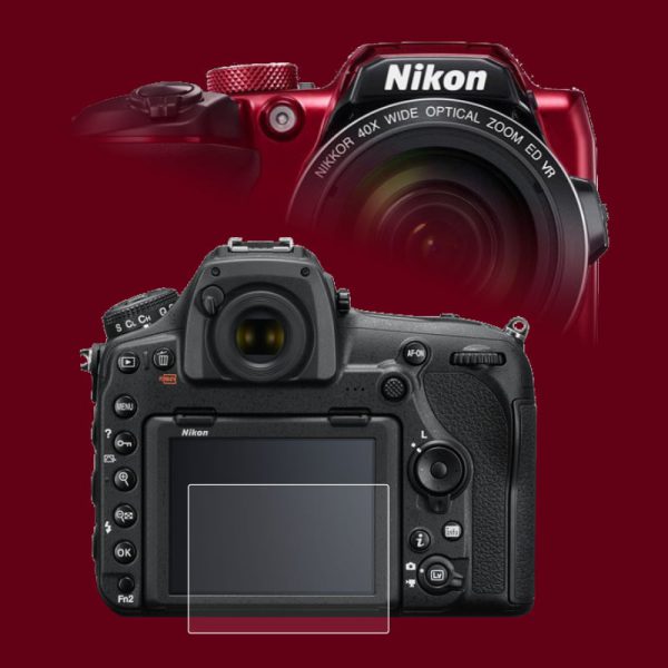 گلس محافظ صفحه نمایش دوربین نیکون Nikon D850