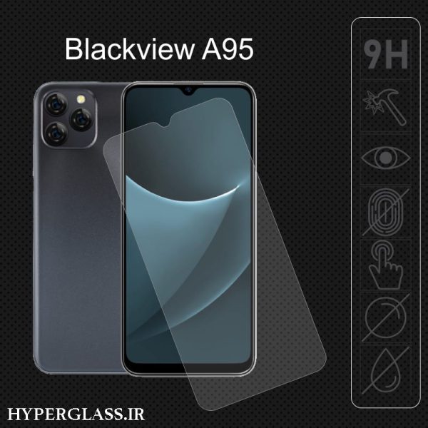 گلس محافظ صفحه نمایش نانو بلک اورجینال گوشی بلک ویو Blackview A95