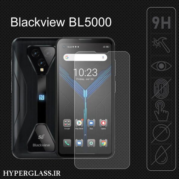گلس محافظ صفحه نمایش نانو بلک اورجینال گوشی بلک ویو Blackview BL5000