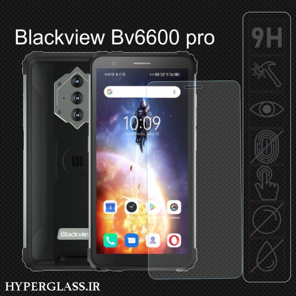 گلس محافظ صفحه نمایش نانو بلک اورجینال گوشی بلک ویو Blackview BV6600 Pro