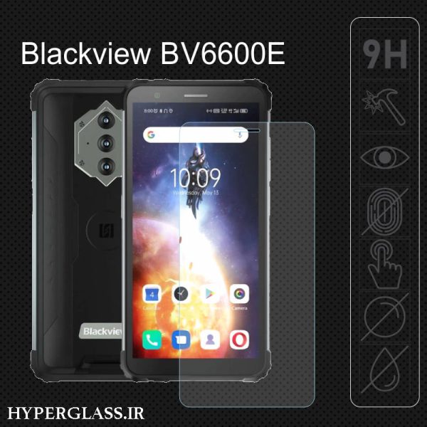 گلس محافظ صفحه نمایش نانو بلک اورجینال گوشی بلک ویو Blackview BV6600E