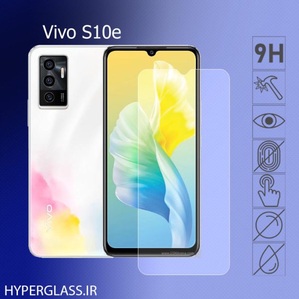 گلس محافظ صفحه نمایش نانو بلک اورجینال گوشی ویوو Vivo S10E