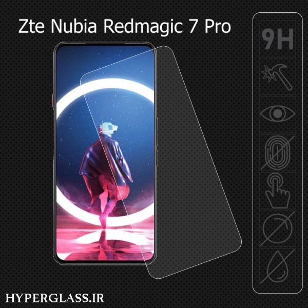 گلس محافظ صفحه نمایش نانو بلک اورجینال گوشی زد تی ای ZTE Nubia Redmagic 7 Pro
