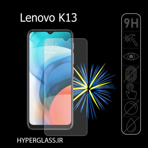گلس محافظ صفحه نمایش نانو بلک اورجینال گوشی لنوو Lenovo K13