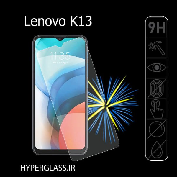 گلس محافظ صفحه نمایش نانو بلک اورجینال گوشی لنوو Lenovo K13