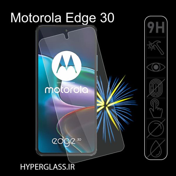 گلس محافظ صفحه نمایش نانو بلک اورجینال گوشی موتورولا Motorola Edge 30