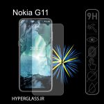 گلس محافظ صفحه نمایش نانو بلک اورجینال گوشی نوکیا Nokia G11