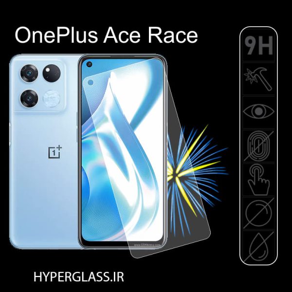 گلس محافظ صفحه نمایش نانو بلک اورجینال گوشی وان پلاس OnePlus Ace Racing