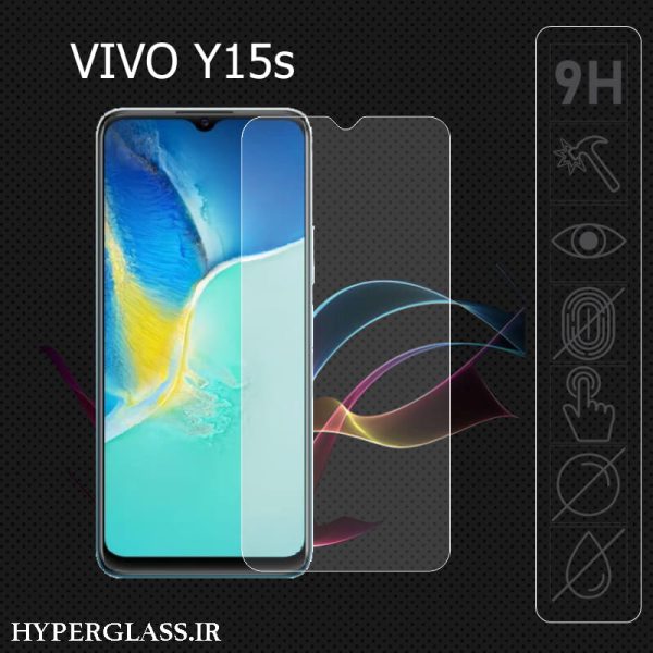 گلس محافظ صفحه نمایش نانو بلک اورجینال گوشی ویوو Vivo Y15s