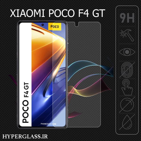 گلس محافظ صفحه نمایش نانو بلک اورجینال گوشی شیاومی Xiaomi Poco F4 GT