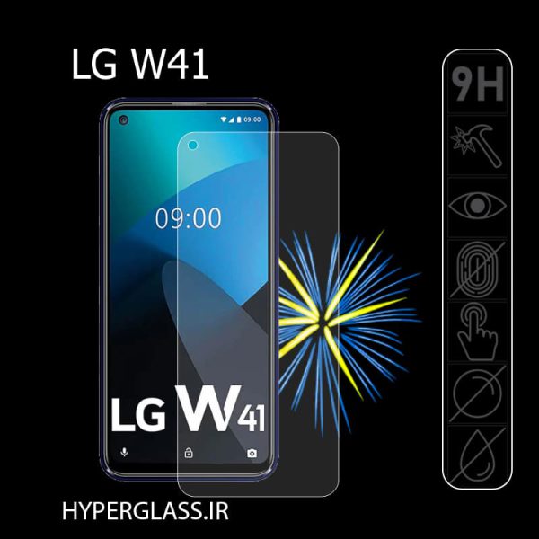 گلس محافظ صفحه نمایش نانو بلک اورجینال گوشی الجی LG W41