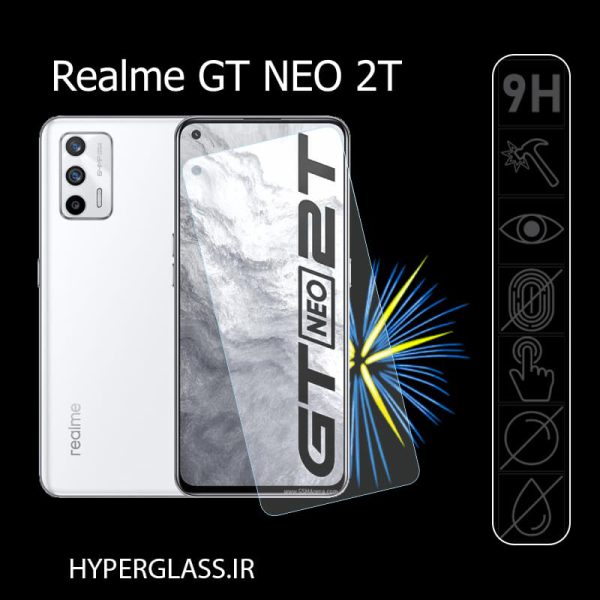 گلس محافظ صفحه نمایش نانو بلک اورجینال گوشی ریلمی Realme GT Neo 2T