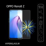 گلس محافظ صفحه نمایش نانو بلک اورجینال گوشی اوپو Oppo Reno8 Z