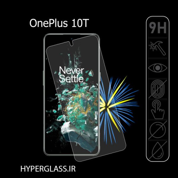 گلس محافظ صفحه نمایش نانو بلک اورجینال گوشی وان پلاس OnePlus 10T
