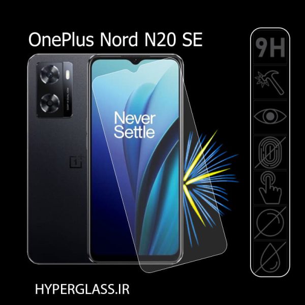 گلس محافظ صفحه نمایش نانو بلک اورجینال گوشی وان پلاس OnePlus Nord N20 SE