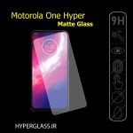 گلس مات اورجینال محافظ صفحه نمایش گوشی موتورولا Motorola One Hyper