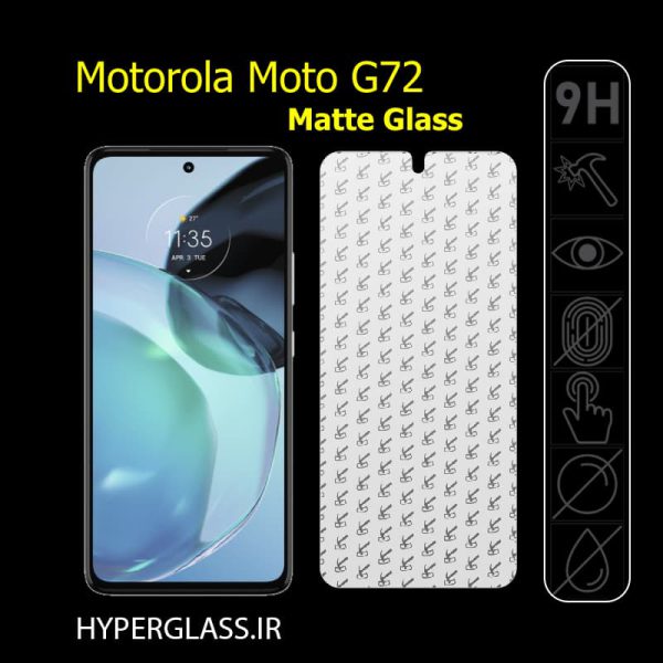 محافظ صفحه نمایش مات گوشی موتورولا G72
