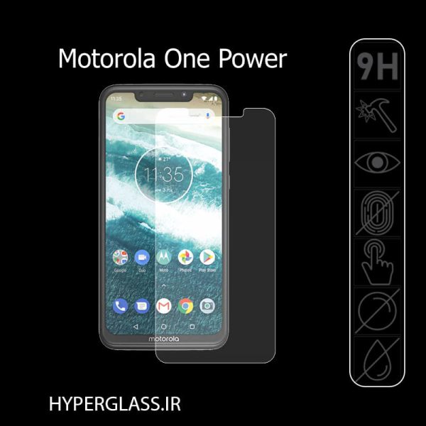 گلس اورجینال محافظ صفحه نمایش موتورولا وان پاور Motorola One Power