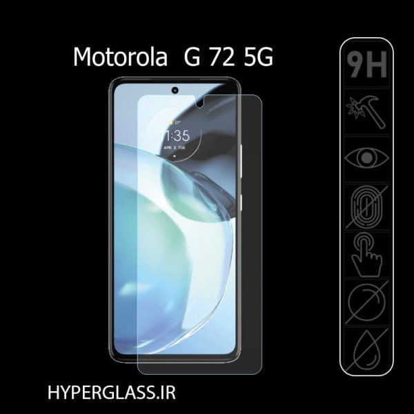 گلس اورجینال محافظ صفحه نمایش گوشی موتورولا Motorola G72
