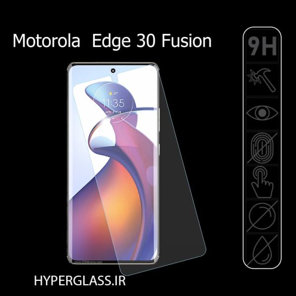 گلس هیدروژلی محافظ صفحه نمایش موتورولا اج 30 فیوژن Edge 30 Fusion