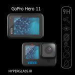گلس اورجینال محافظ صفحه نمایش و لنز گوپرو هیرو GoPro HERO11