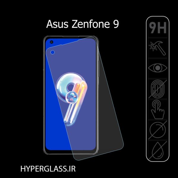 گلس اورجینال محافظ صفحه نمایش ایسوس زنفون Asus Zenfone 9