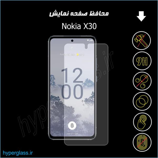 محافظ صفحه نمایش گوشی نوکیا Nokia X30