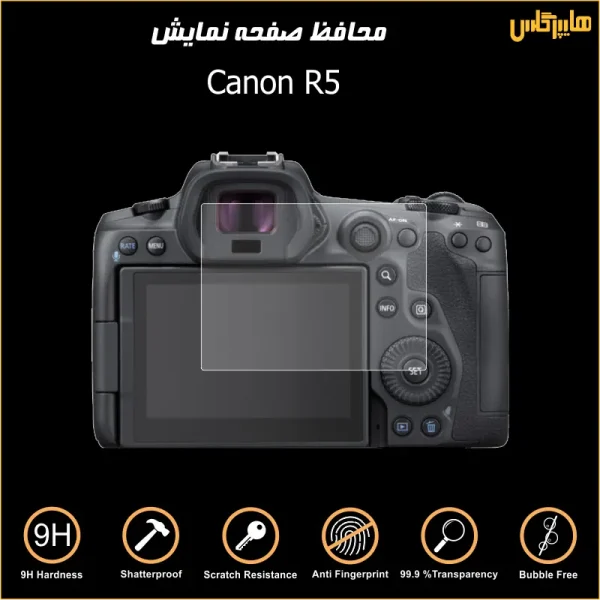 محافظ صفحه نمایش دوربین عکاسی کانن Canon R5