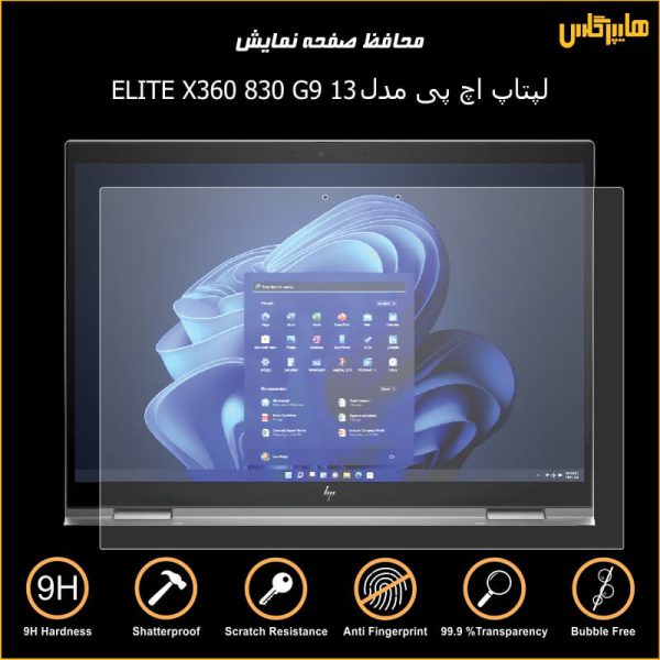 محافظ صفحه نمایش لپتاپ اچ پی ELITE X360 830 G9 13